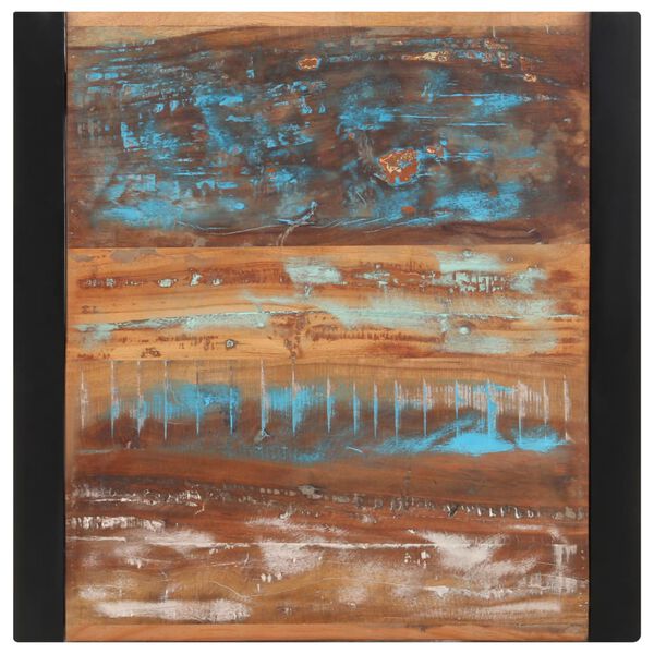 vidaXL Eettafel 60x60x75 cm massief gerecycled hout
