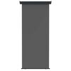 vidaXL Zijscherm Balkon 80 x 250 cm 100% polyester ijzer staal