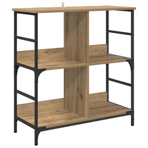 vidaXL Boekenkast 4-laags 78,5 x 33 x 82 cm Bewerkt hout