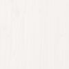 vidaXL Wandschappen 2 st 50x12x9 cm massief grenenhout wit