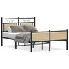 vidaXL Bedframe zonder matras hout sonoma eikenkleurig 120x190 cm