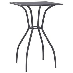 vidaXL Tuintafel 50x50x72 cm staalgaas antracietkleurig