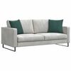 vidaXL Sofa Kussens 2 stuks Donkergroen 45 x 45 cm Cordstof