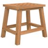 vidaXL Opstapkrukje 29x22,5x25,5 cm massief walnotenhout