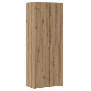vidaXL Hoge kast Artisan Eiken 70 x 42,5 x 185 cm