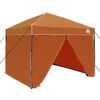 vidaXL Luifeltent Oranje 243 x 243 x 251 cm Stof