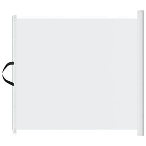 vidaXL Huisdierenhek uittrekbaar 82,5x125 cm wit