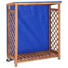 vidaXL Haardhoutopslag 105x38x115 cm massief acaciahout