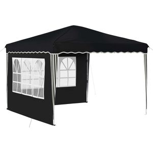 vidaXL Pop-up partytent 288 x 288 x 245 cm Antraciet Oxford Stof