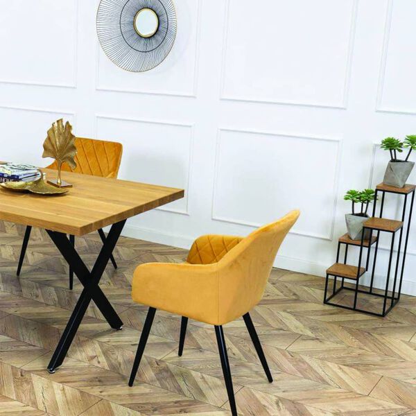 Home&Styling Plantenstandaard met 4 planken naturel en zwart