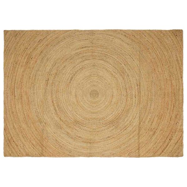 vidaXL Vloerkleden Rechthoekig Bruin 160 x 230 cm Jute