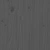 vidaXL Plantenstandaard 85x25x109,5 cm massief grenenhout grijs