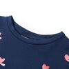 Kindershirt 92 marineblauw