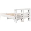 vidaXL Bedframe zonder matras massief grenenhout wit 140x200 cm