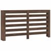 vidaXL Radiatorombouw 149x20x82 cm bewerkt hout bruin eikenkleurig