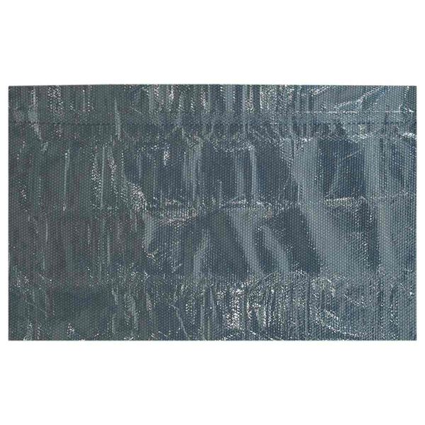 vidaXL Zwembadfolie solar drijvend 1000x500 cm PE zwart en blauw