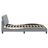 vidaXL Bedframe zonder matras stof lichtgrijs 160x200 cm