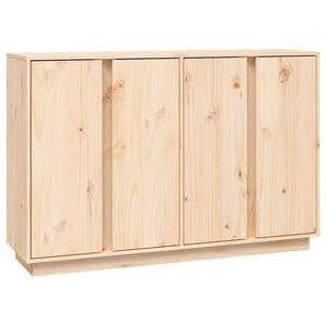 vidaXL Dressoir 120x35x80 cm massief grenenhout