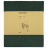 vidaXL Tafelkleed 5 st Rechthoekig Donkergroen 110 x 180 cm