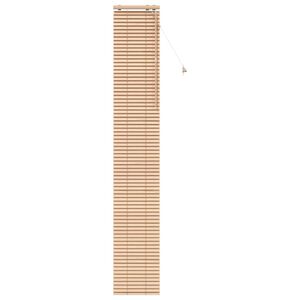 vidaXL Jaloezie Eiken Look 45 x 250 cm 35 mm Massief Paulowniahout
