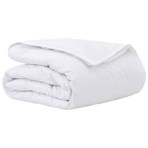 vidaXL 2-in-1 Dekbed Wit 140 x 220 cm Veren