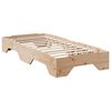 vidaXL Bedframe zonder matras stapelbaar 80x200 cm massief hout
