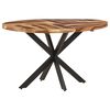 vidaXL Eettafel 140x80x75 cm massief acaciahout met acacia afwerking