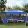 vidaXL Partytent pop-up inklapbaar 3x6 m blauw