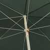 vidaXL Strandparasol 240 cm groen