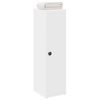 vidaXL Badkamerkast met rolhouder 20,5x22x72 cm wit