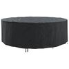 vidaXL Meubelhoes 279 x 279 x 85 cm 210D Oxford Stof Rond Waterdicht