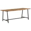vidaXL Eettafel 180x90x75 cm massief mangohout