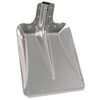 vidaXL Schep Hoofd Zilver 41,5 x 32,5 cm Aluminium