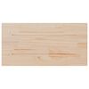 vidaXL Tafelbladen 2 st rechthoekig 90x45x2,5 cm massief grenenhout