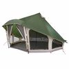 vidaXL Familie Tipi Tent met dak Groen 508 x 470 x 300 cm