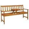 vidaXL Tuinbank 158 x 55 x 89 cm Massief Acaciahout Naturel