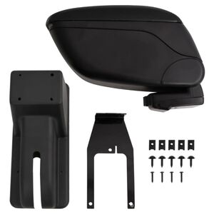 vidaXL Armsteun 12x29x(32-46) cm ABS zwart