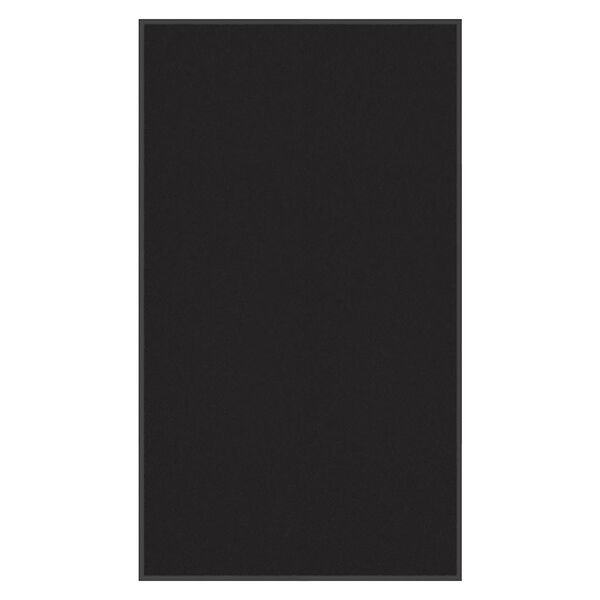 vidaXL Deurmat 115x200 cm zwart