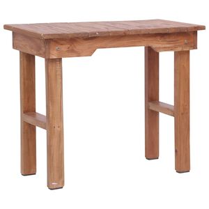 vidaXL Bijzettafel 70x35x60 cm massief mahoniehout