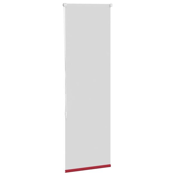 vidaXL Rolgordijn 45x150 cm verduisterend rood Stofbreedte 40,7 cm