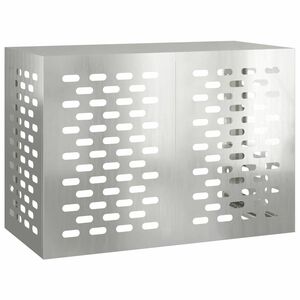 vidaXL Airconditioner hoes Zilver 100 x 50 x 70 cm