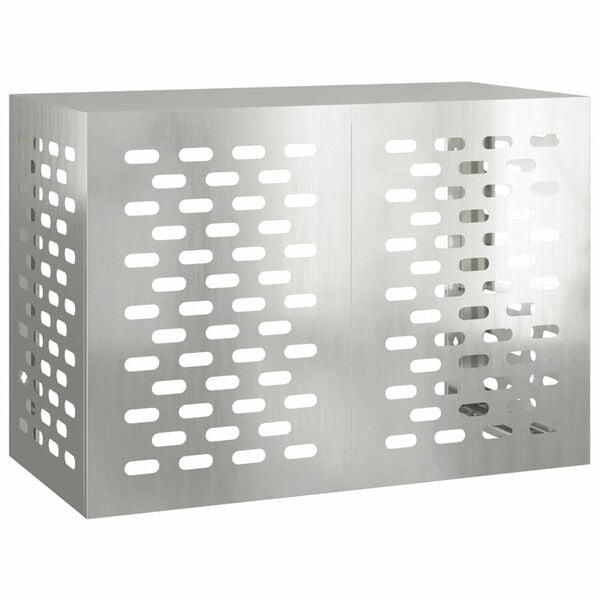 vidaXL Airconditioner hoes Zilver 100 x 50 x 70 cm