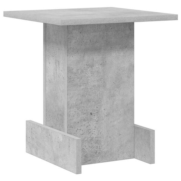 vidaXL Bijzettafel Beton Grijs 35,5 x 35 x 40 cm Bewerkt hout