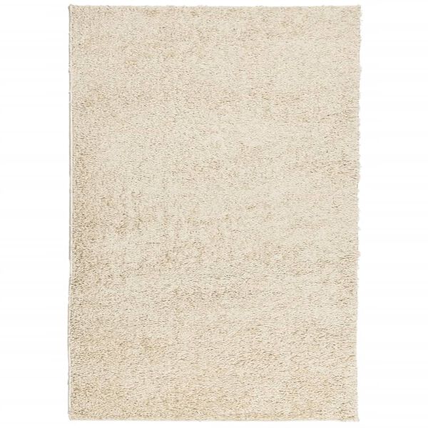vidaXL Vloerkleed PAMPLONA shaggy hoogpolig modern 160x230 cm goud