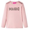 vidaXL Kindershirt met lange mouwen 116 lichtroze