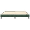 vidaXL Boxspring bed 180x200 cm fluweel donkergroen