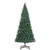 vidaXL Artificial Pre-lit Kerstboom met Ballenset Groen 500 cm PVC