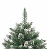 vidaXL Kunstkerstboom met 150 LED Groen 150 cm PVC en Plastic en Staal