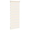 vidaXL Zebra rolgordijn 65x100 cm stofbreedte 60,9 cm marmerbeige