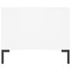 vidaXL Salontafel 90x50x40 cm bewerkt hout wit
